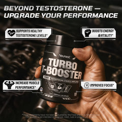 NEUNEST Turbo bottle showcasing USA-made quality and gluten-free packaging
