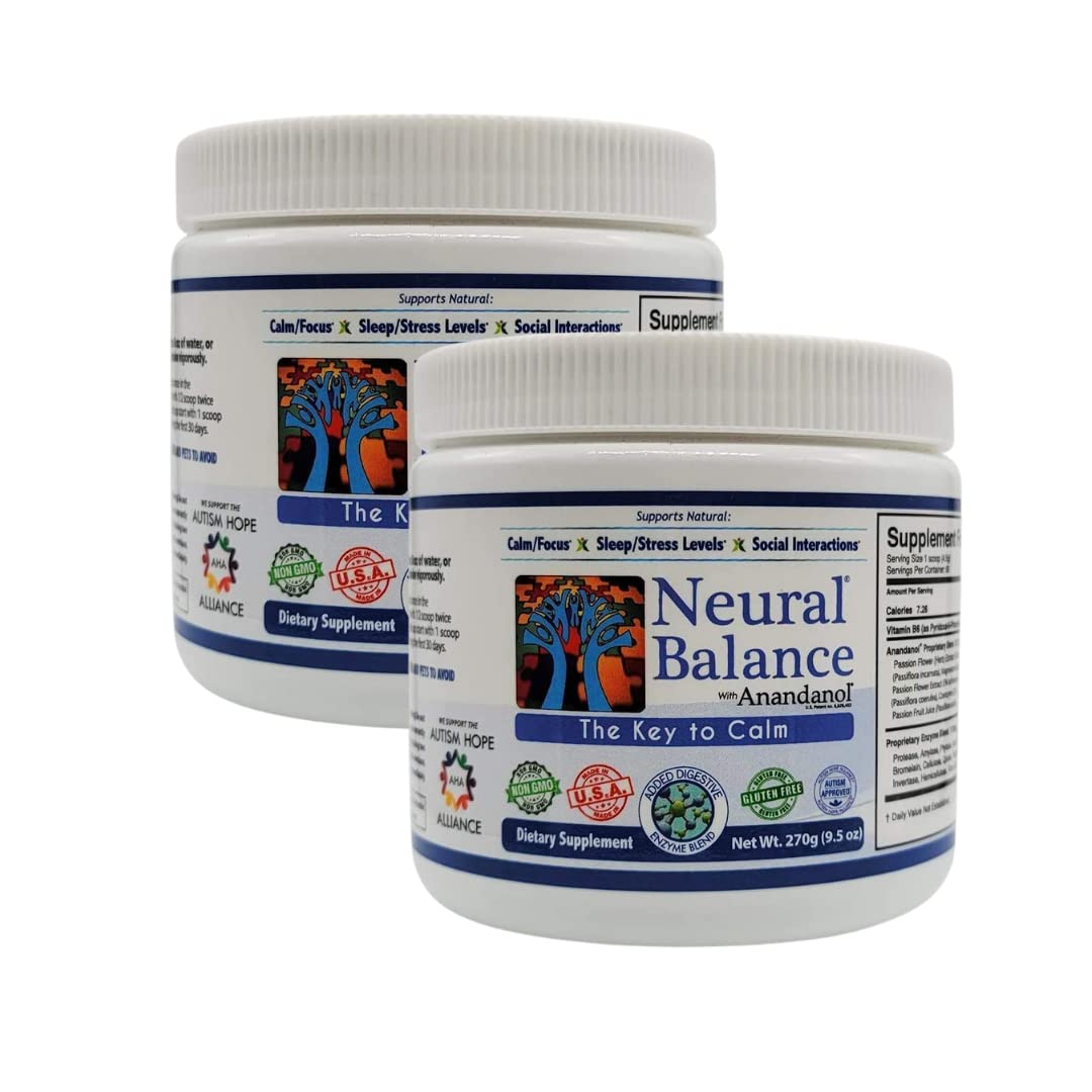 NEURAL BALANCE Anandanol canister for daily calm and focused moments.