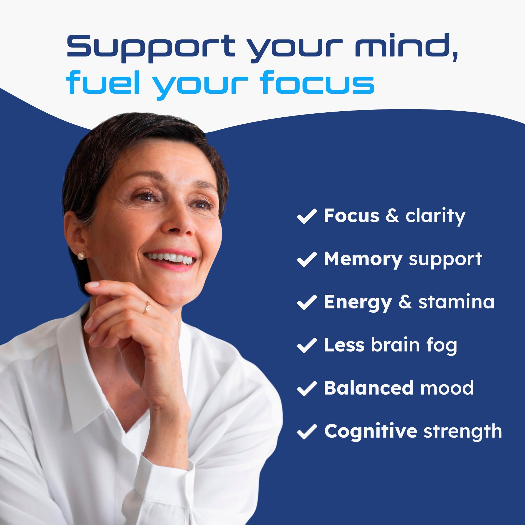 Neurella 2.0 capsules close-up for memory and focus support.
