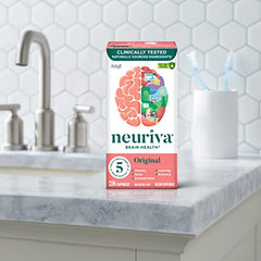 NEURIVA Original vegan and gluten-free claims for dietary-conscious users.