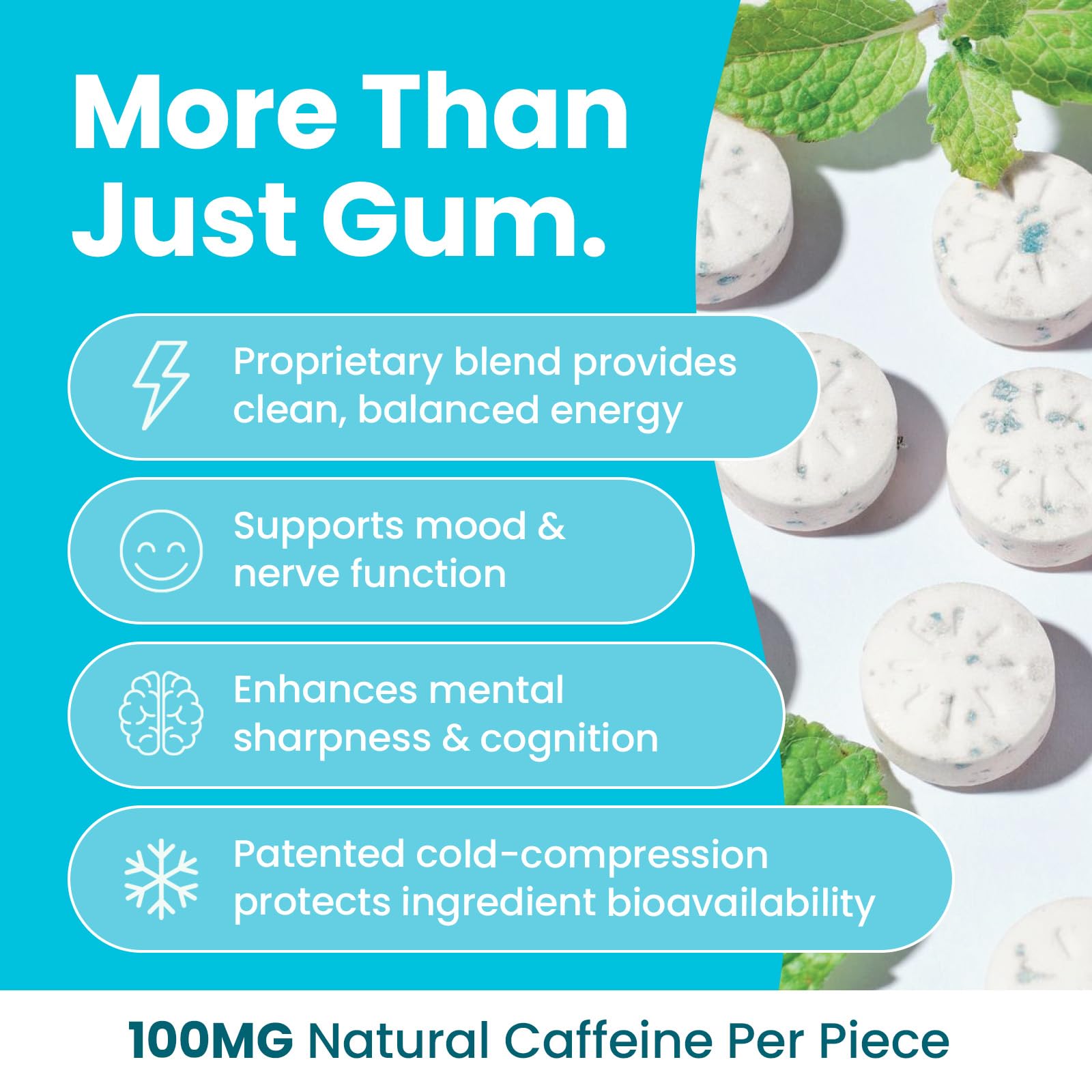 Neuro Energy & Focus Gum used pre-workout for an energy boost