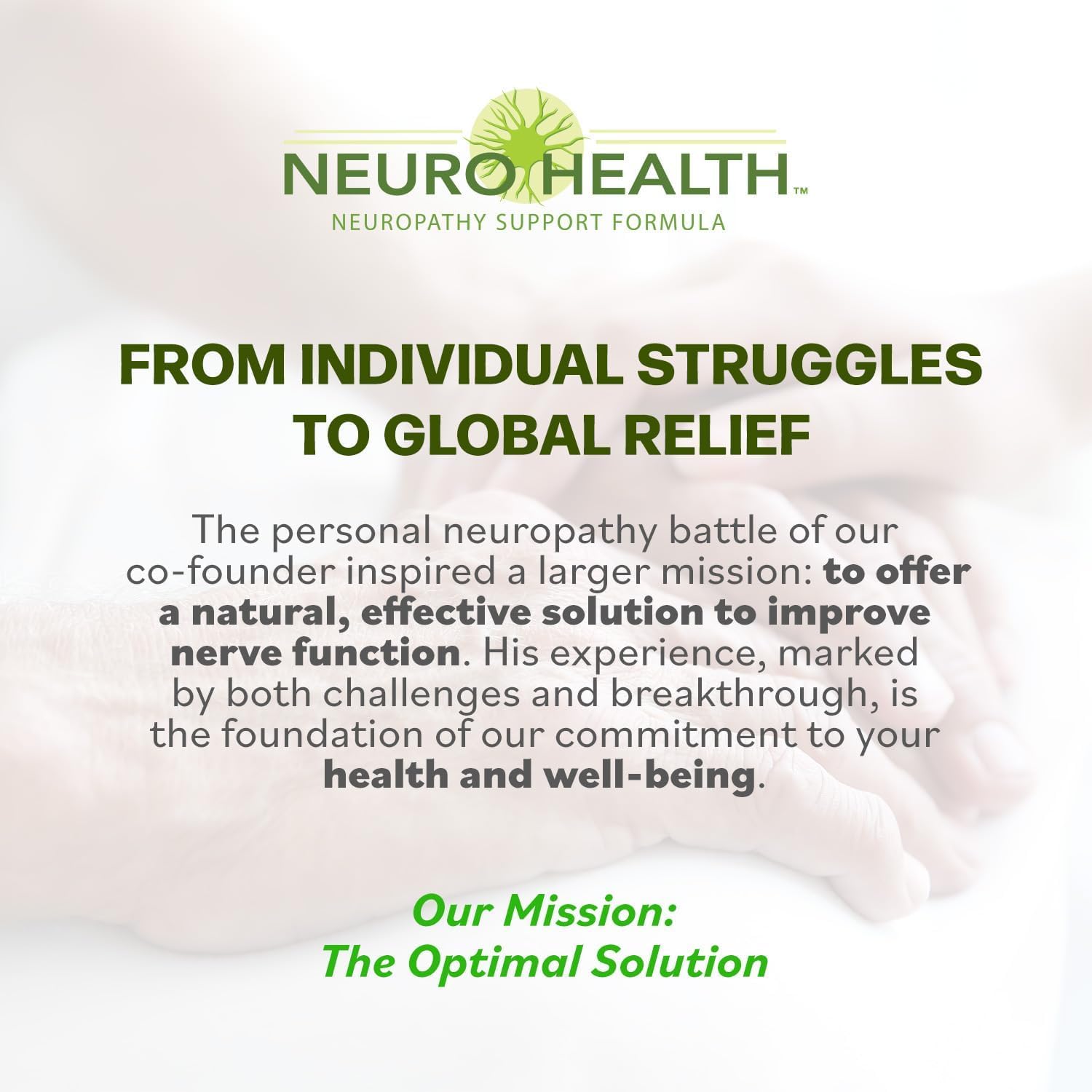 MSM and Vitamin E icons accompany Neuro Health Miracle Nerve Cream packaging.