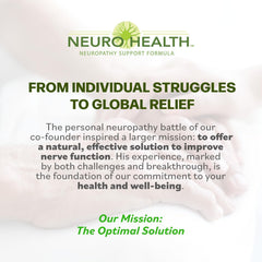 MSM and Vitamin E icons accompany Neuro Health Miracle Nerve Cream packaging.