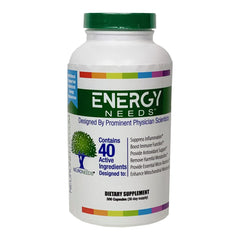 EnergyNeeds by Neuro Needs bottle front view for daily energy support