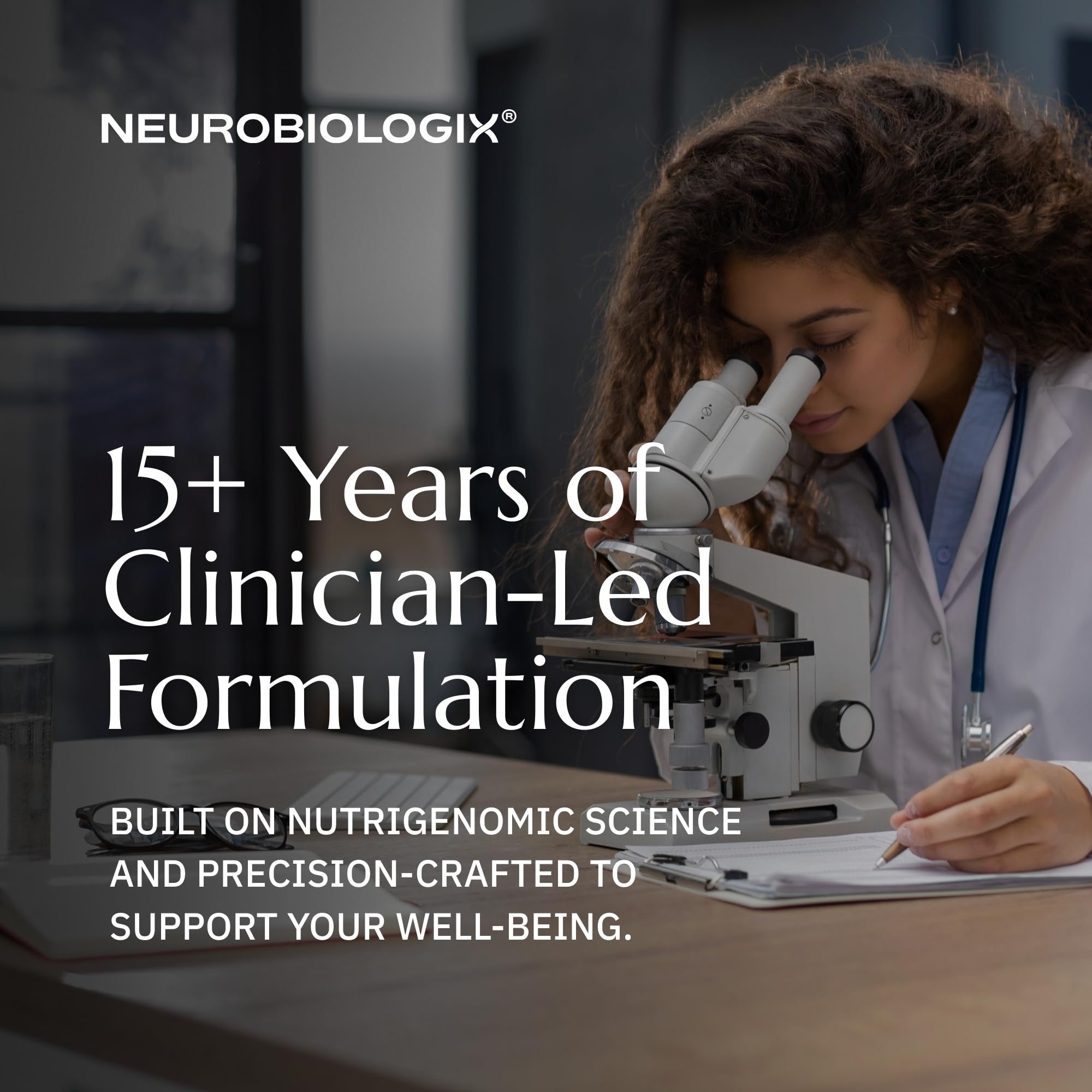 Closeup of Neurobiologix D-Chiro Inositol ingredient list for transparency