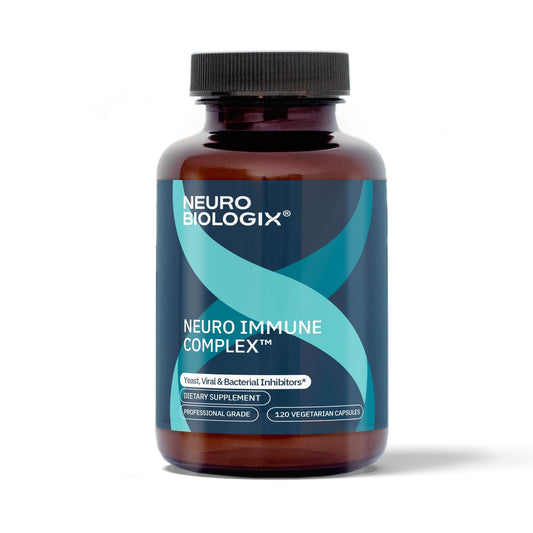 Neurobiologix Neuro-Immune bottle front view for daily immune support.