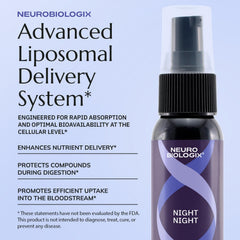 Vegan formula label conveys clean, plant-based sleep support.