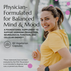 Pouring Neurobiologix Pregnenolone Plus capsules for daily routine