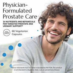 Ingredients chart shows saw palmetto and pumpkin seed extracts in Prostate Xcel.