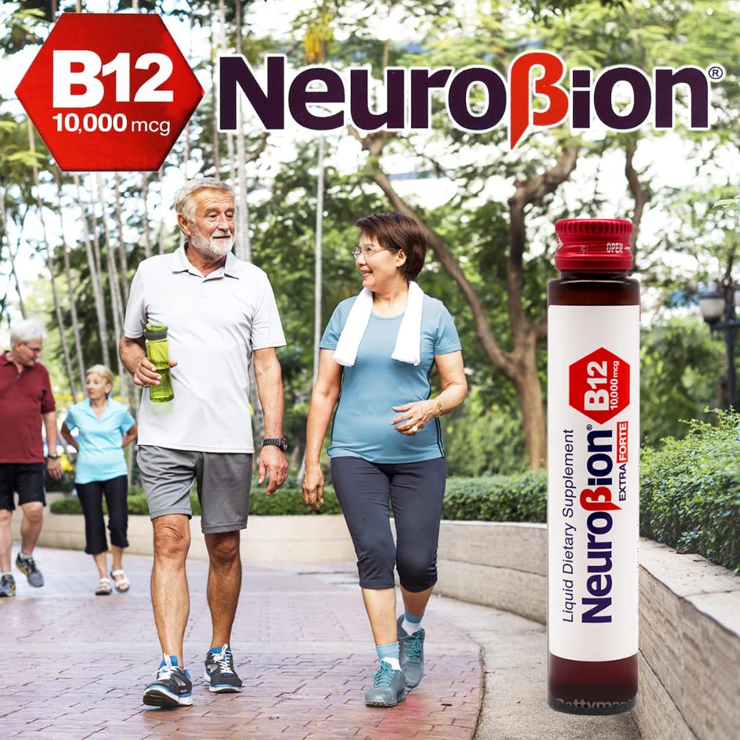 Neurobion portable energy solution in a compact vial.