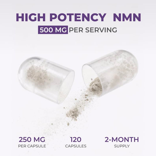 Neurogan Beta NMN bottle close-up highlighting purity