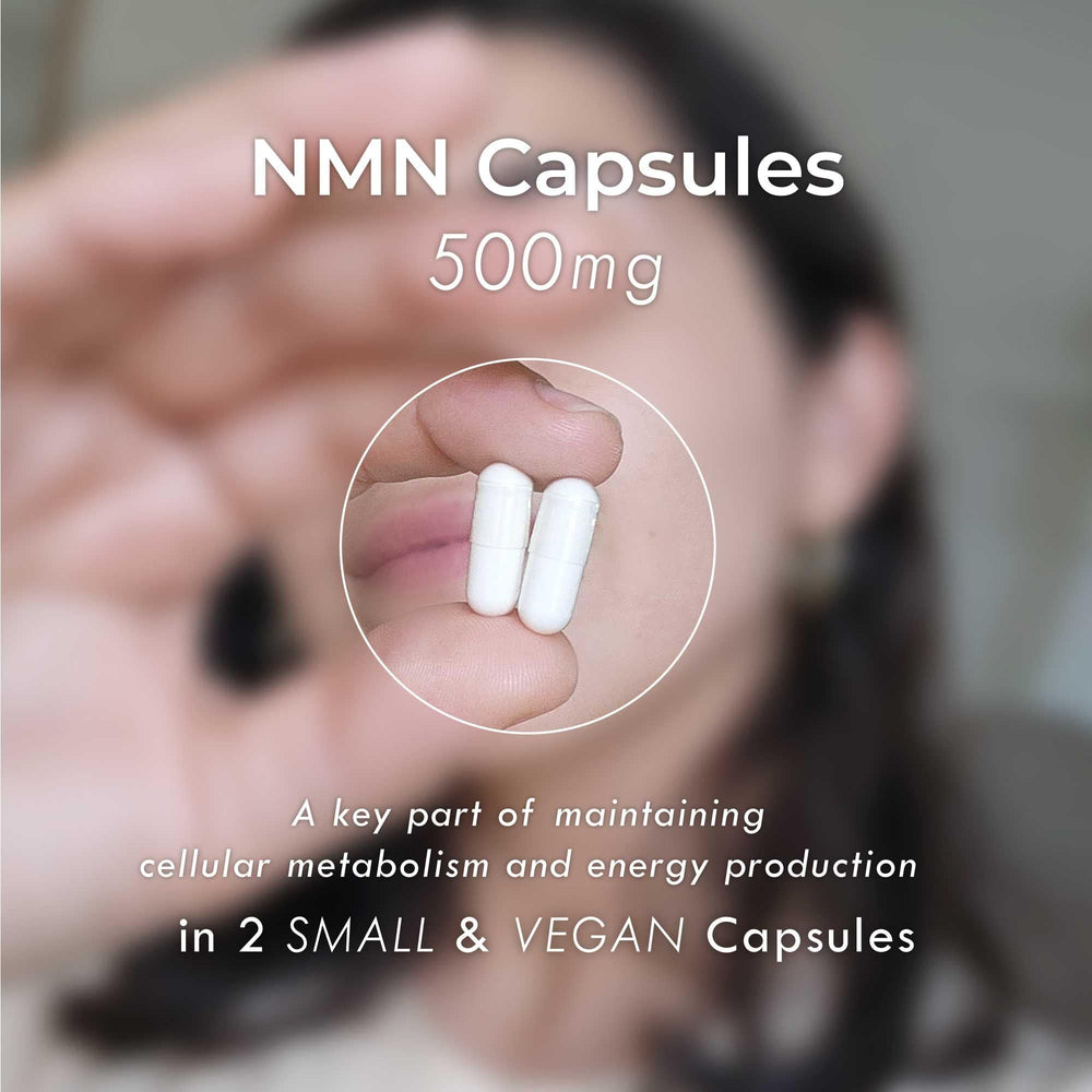 Neurogan Beta NMN label detail emphasizes clean formula
