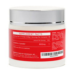 Neurogan Urolithin A powder dissolving in water for easy daily use