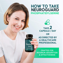 NeuroGuard capsule texture detail showing smooth powder-filled shell