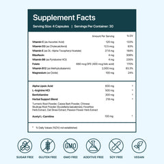 NEUROSMILE L-carnitine capsule focusing on energy metabolism and circulation.