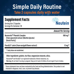 Neutein clinical study graphic symbolizing research-backed brain support