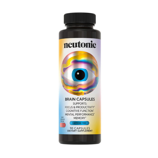 Neutonic brain supplement bottle front view for daily focus support