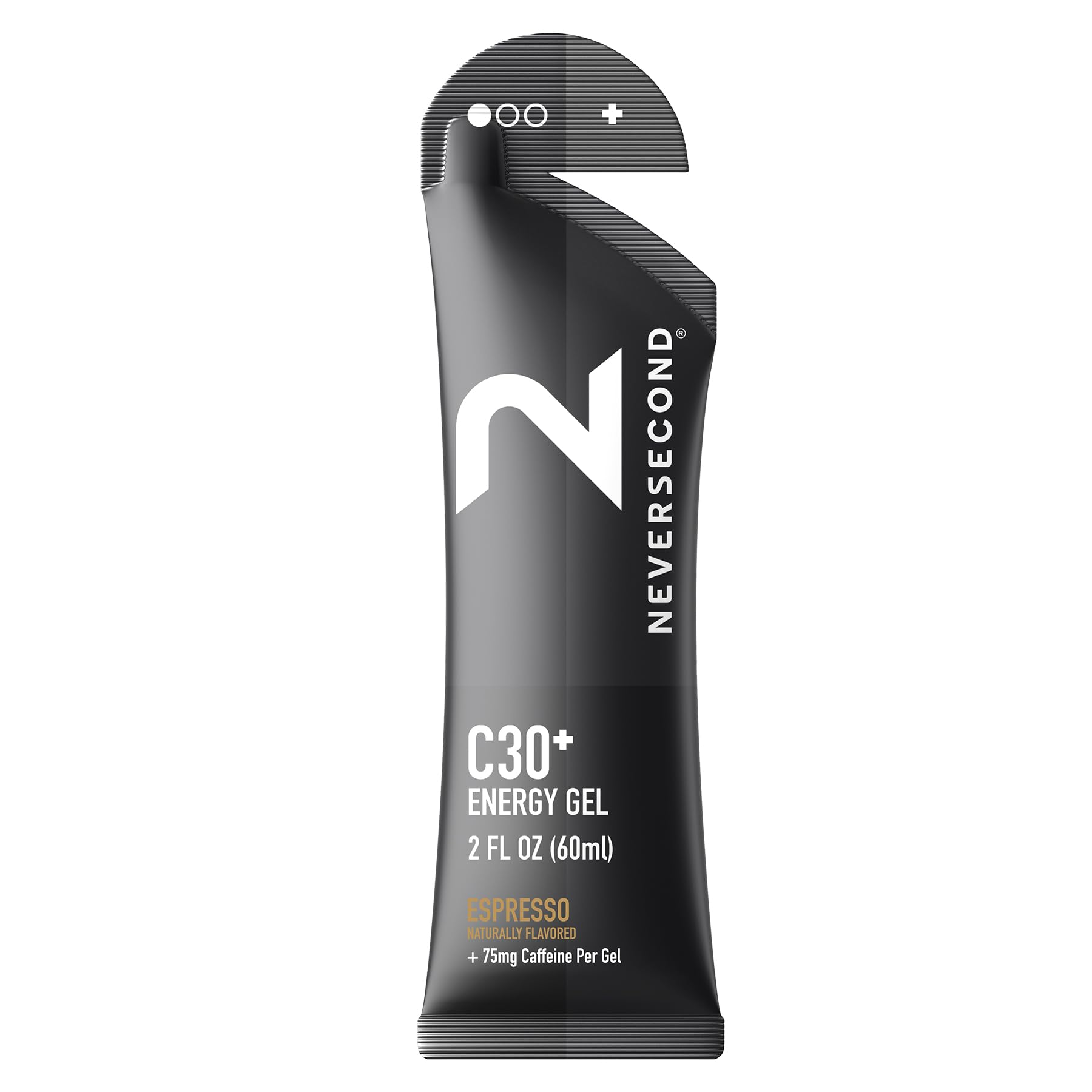 Neversecond C30+ Espresso flavor pack for quick on-the-go energy during workouts.