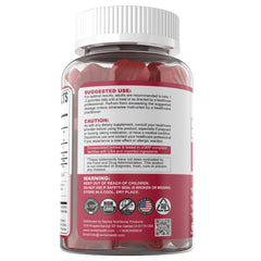 NEVISS Beet Root Gummies vegan label signals vegetarian iron option