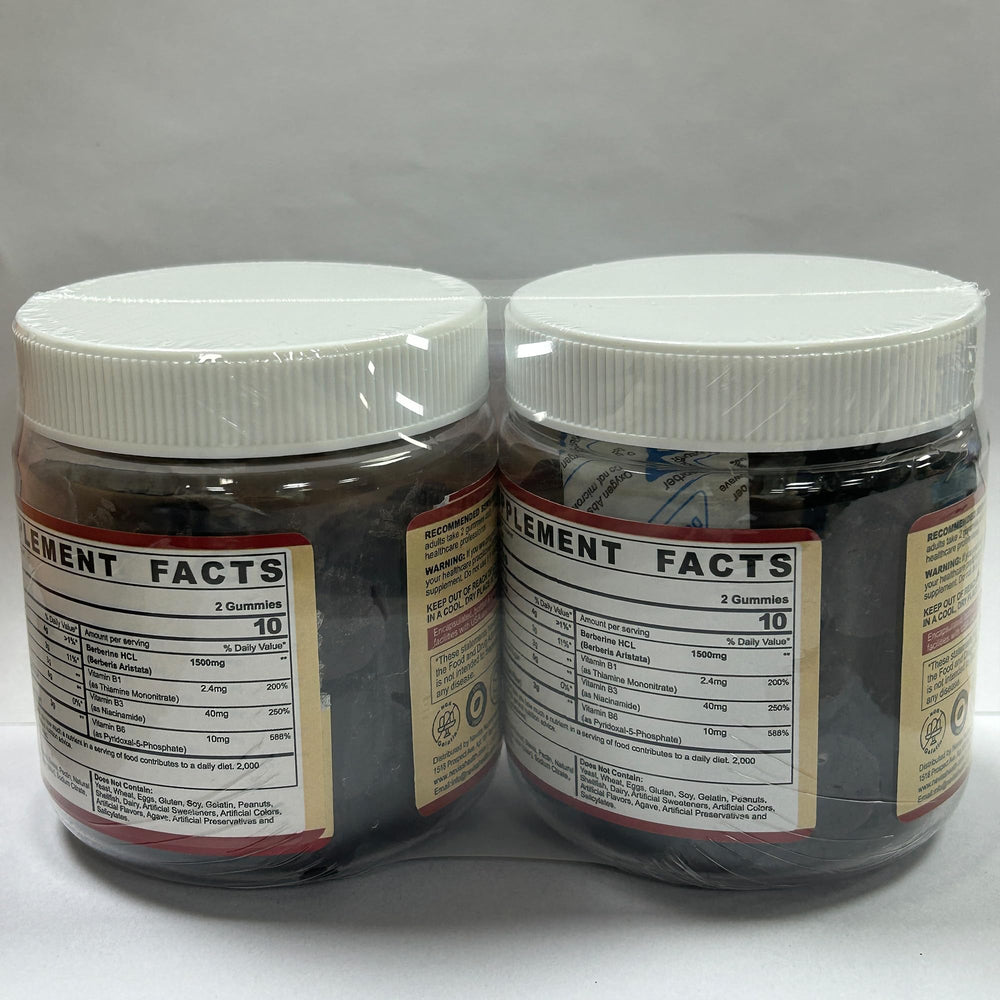 NEVISS Berberine bottle shows sugar-free and no xylitol claim