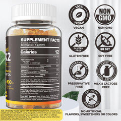 Closeup of NEVISS gummies showing chewy texture and plant-based D3K2.