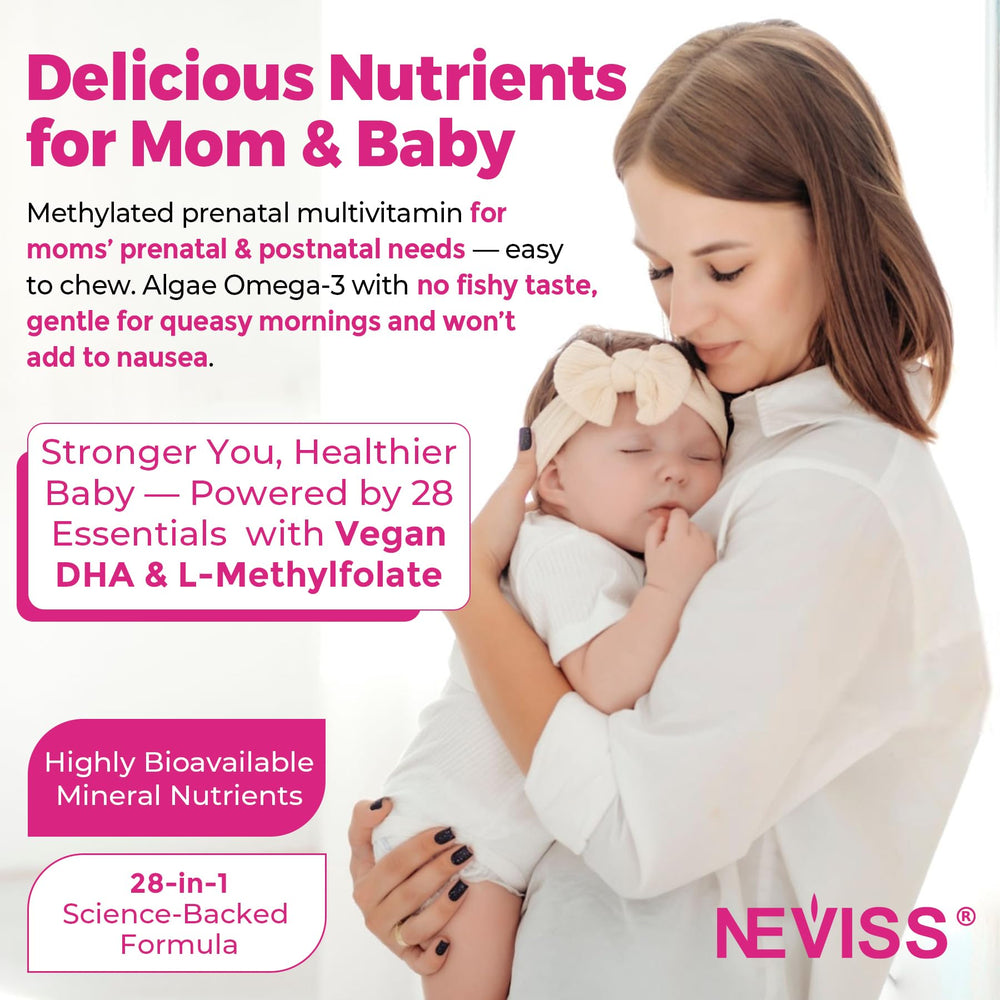 NEVISS gentle iron bisglycinate symbol for easier digestion.