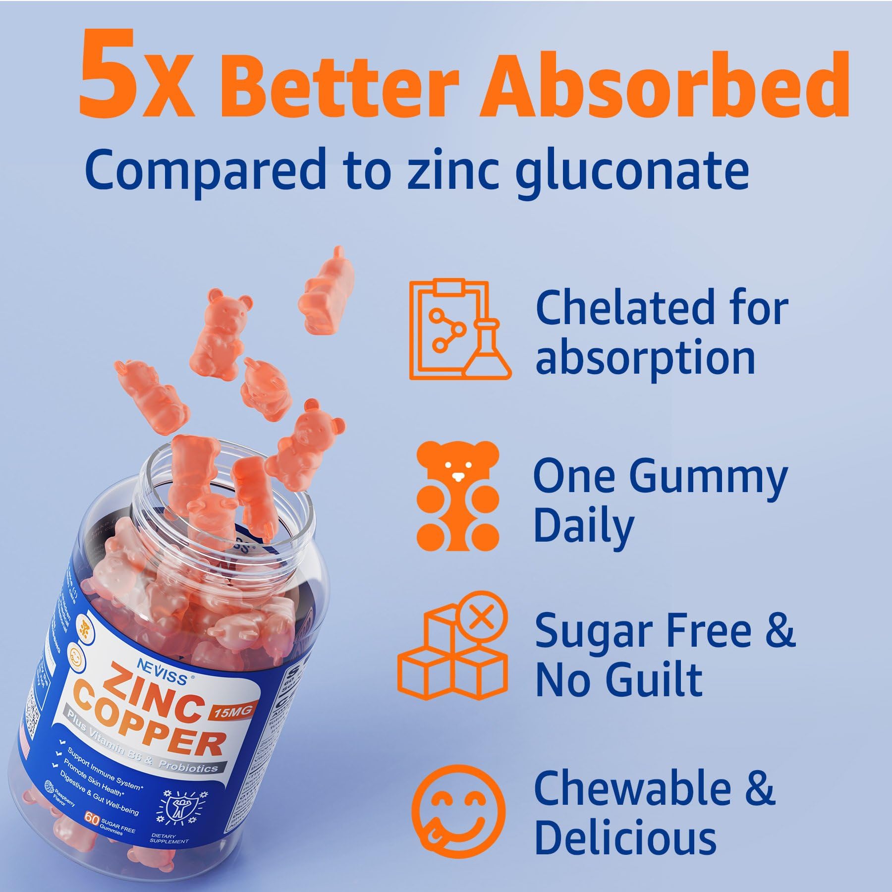 NEVISS immune support gummies illustrate convenient daily protection options