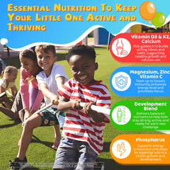 NEVISS Kids D3 K2 Gummies for picky eaters make vitamin time easier.