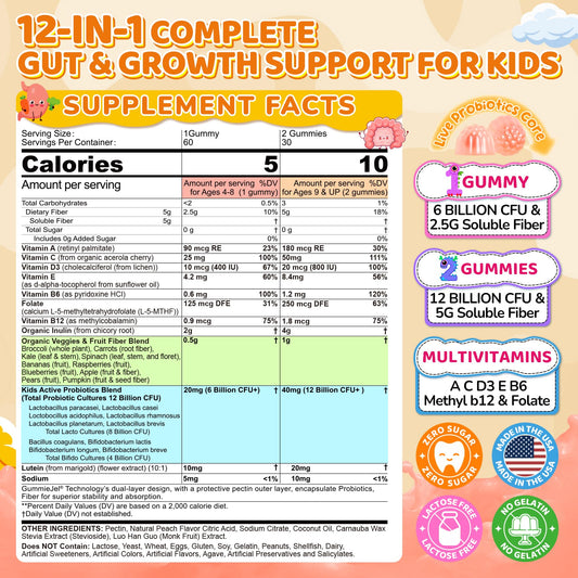 NEVISS bottle-label highlights 12B CFU and 10 strains for gut balance.