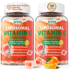 NEVISS Liposomal Vitamin C bottle for daily immune support.