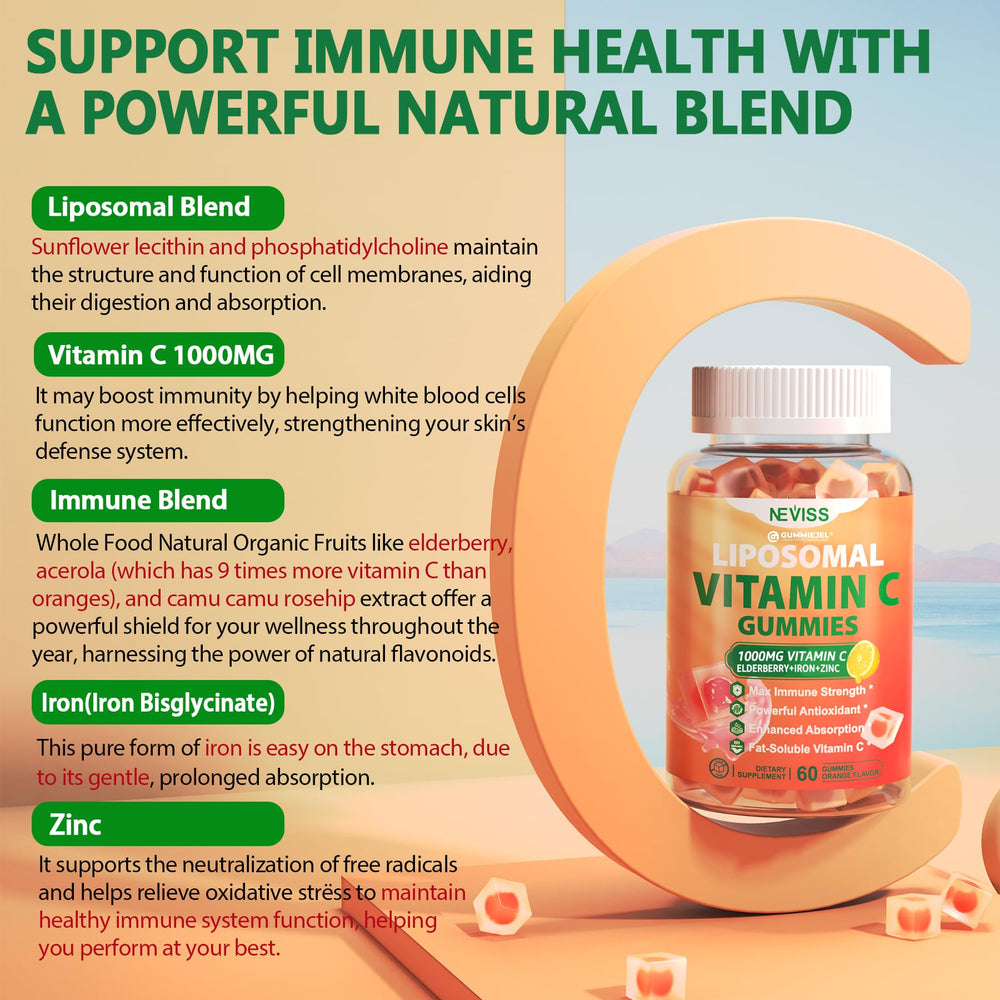 NEVISS bottle close-up highlights premium stability.