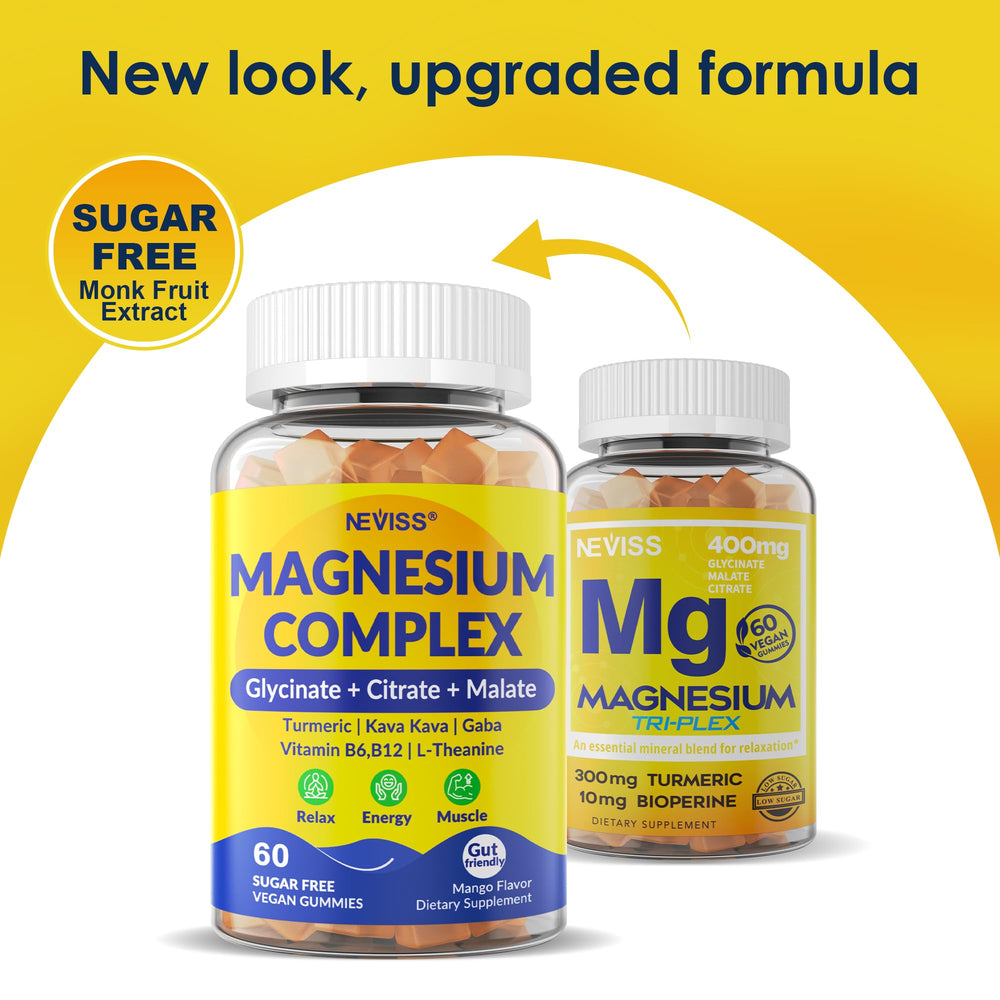 NEVISS Magnesium Complex Gummies ideal for night routine.