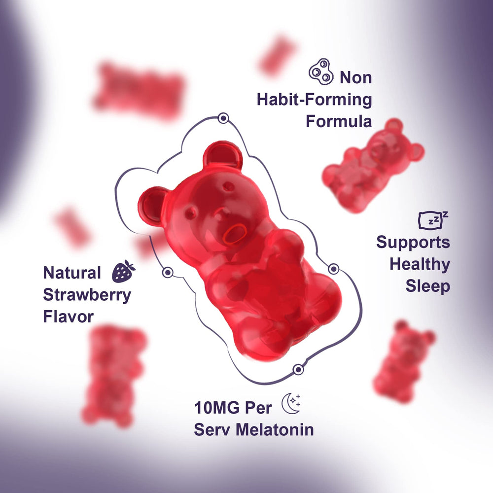 Neviss melatonin gummies in use on a nightstand for effortless nightly routine