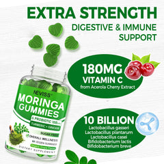 NEVISS Moringa Gummies vegan and sugar-free daily supplement