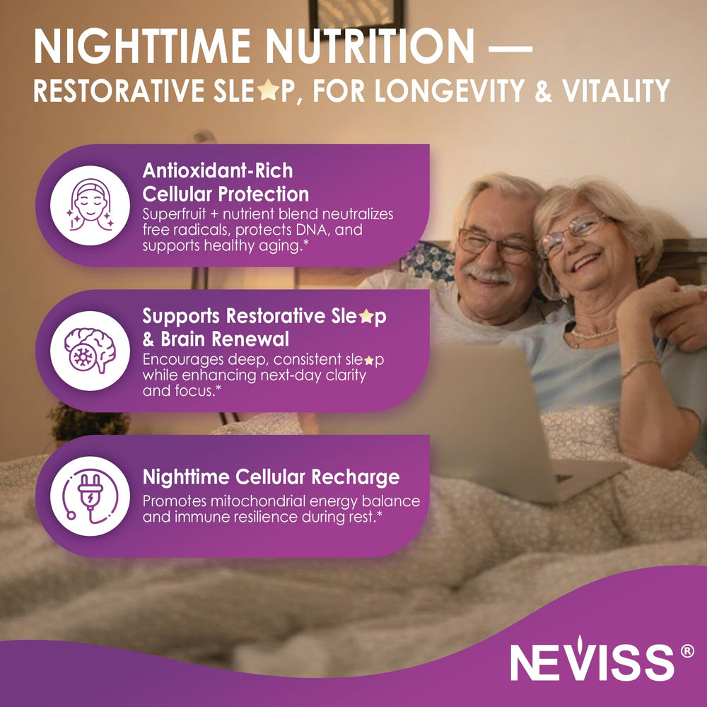 NEVISS Packaging of 150 softgels with USA facility quality badge