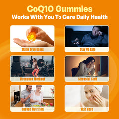 NEVISS pectin-based, gelatin-free CoQ10 gummies for clean sourcing.