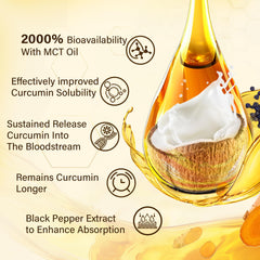 NEVISS Turmeric Gummies packaging-label featuring mango flavor and sugar-free formula