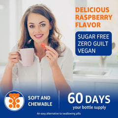 NEVISS vegan gluten-free label showcases a plant-friendly supplement option