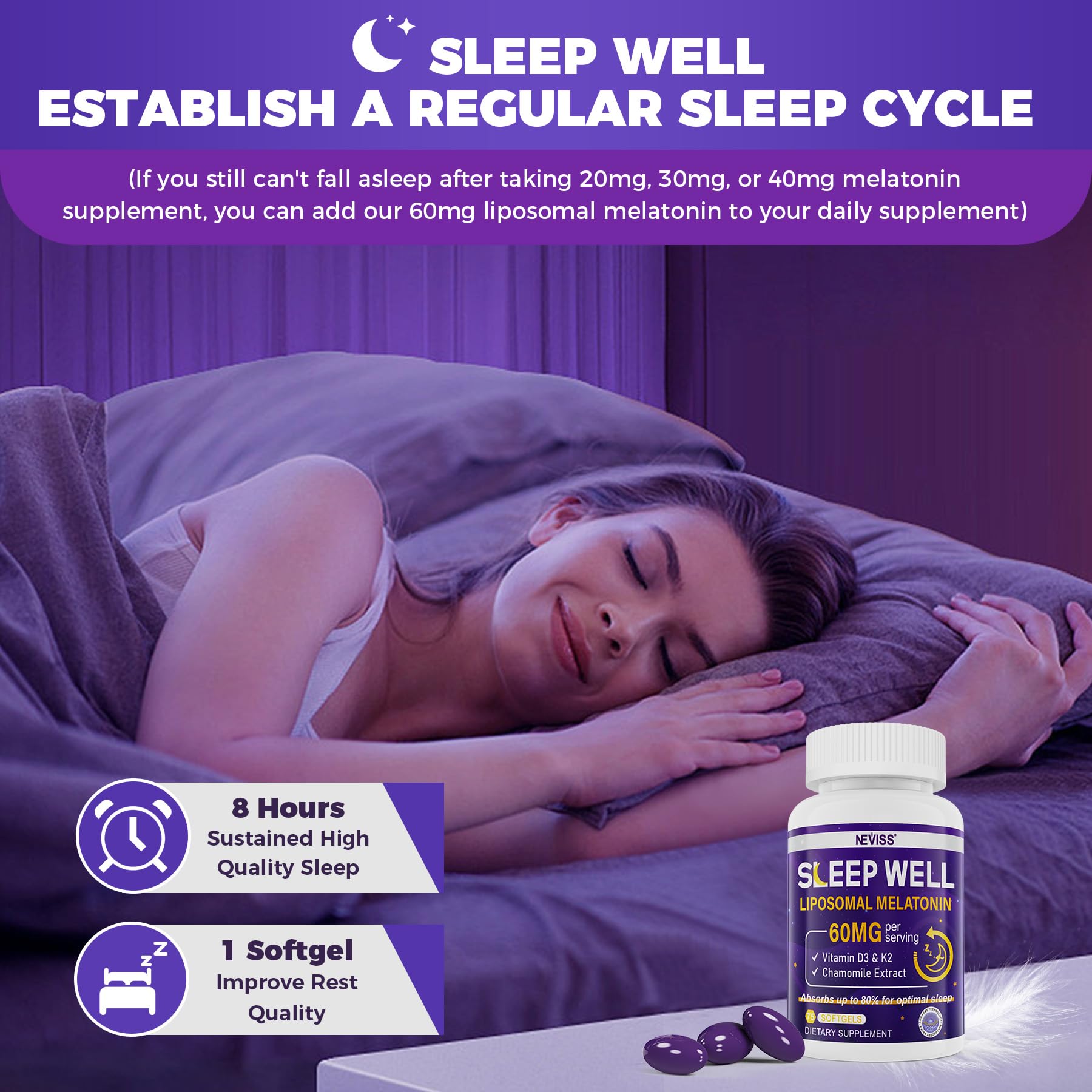 NEVISS vitamin D3 K2 addition supports immune health potential.