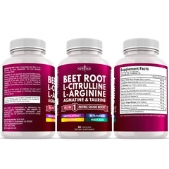 NEW AGE Beet Root Capsules immune-support-ready bottle promotes daily wellness.