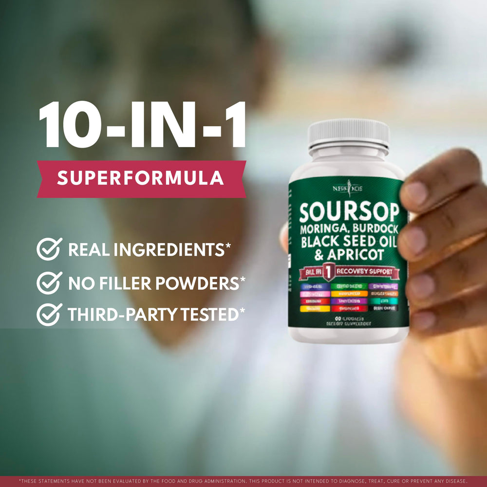 NEW AGE Bitter Melon capsules image suggests convenient all-in-one wellness