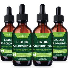 New Age Chlorophyll Drops bottle-front view showing concentrated liquid for daily energy