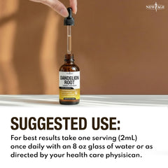 Alcohol-free tincture by NEW AGE Dandelion Root Extract Drops for digestion