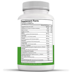 NEW AGE eye vitamins daily use promo card with instructions