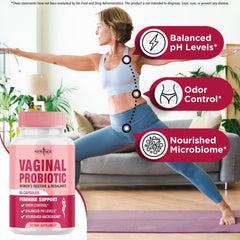 New Age Lactobacillus probiotic blend for healthy vaginal flora balance