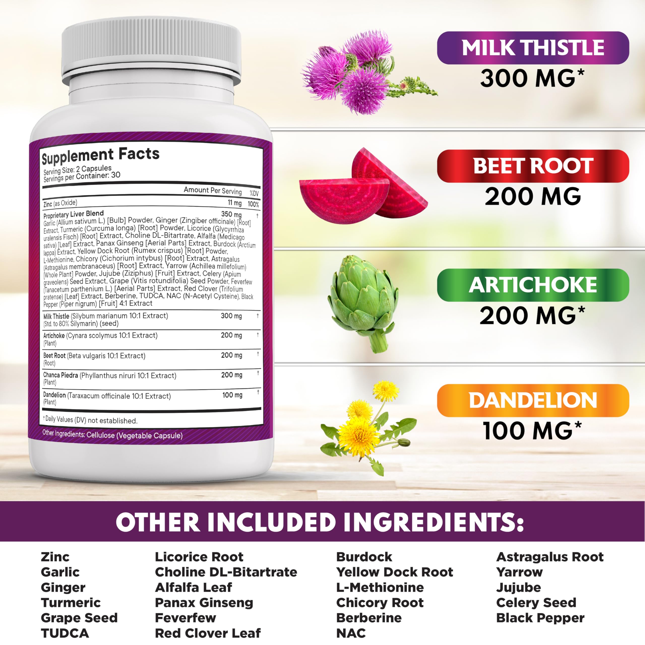 NEW AGE liver-support capsules close-up highlighting multi-ingredient detox blend.