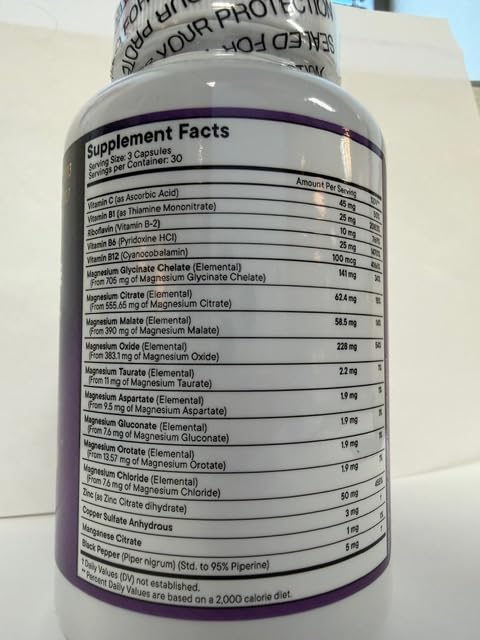 New Age Magnesium bottle on a clean surface for everyday use