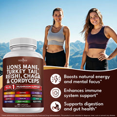 NEW AGE Marshmallow Root added to the mushroom blend in bottle.