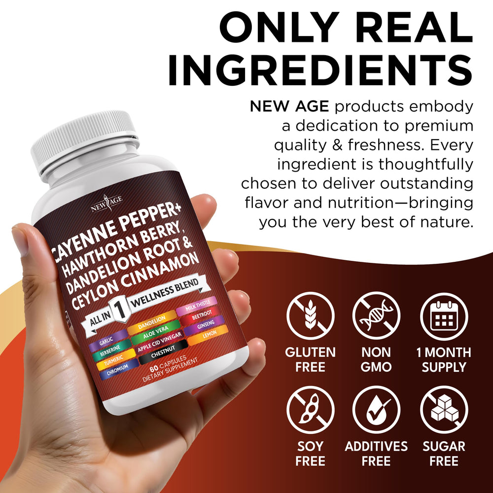 NEW AGE Milk Thistle Beetroot Capsule with antioxidant-rich ingredients.