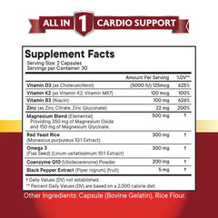 NEW AGE omega-3 dha-epa softgels display heart-friendly fatty acids clearly.